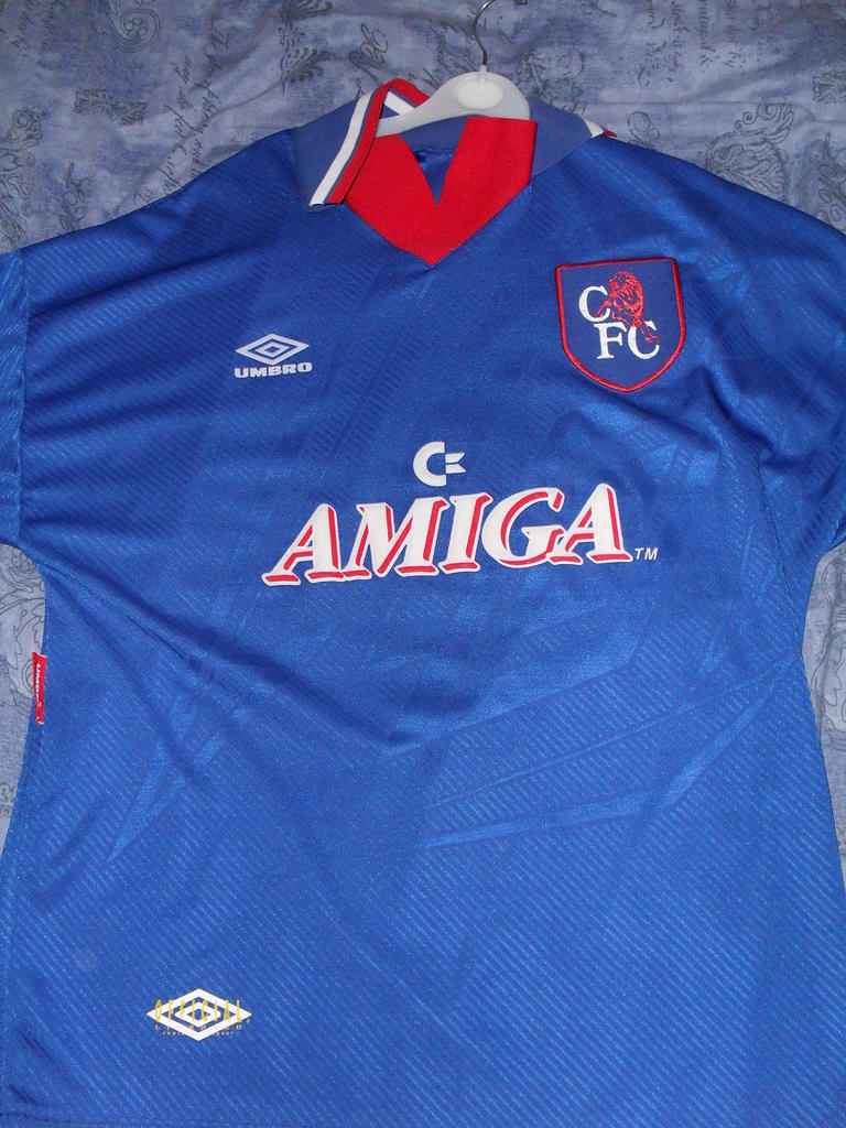 maillot équipe de chelsea fc domicile 1993-1994 rétro