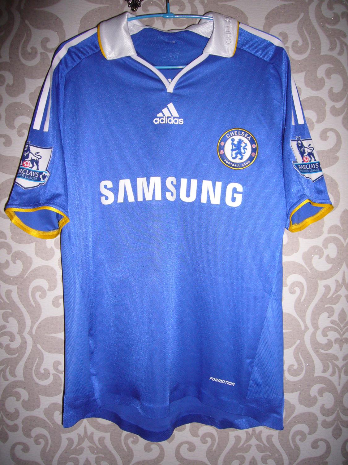 maillot équipe de chelsea fc domicile 2008-2009 rétro