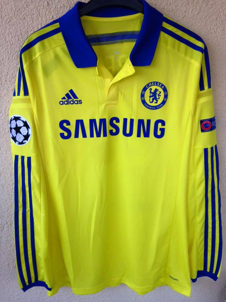 maillot équipe de chelsea fc exterieur 2014-2015 rétro