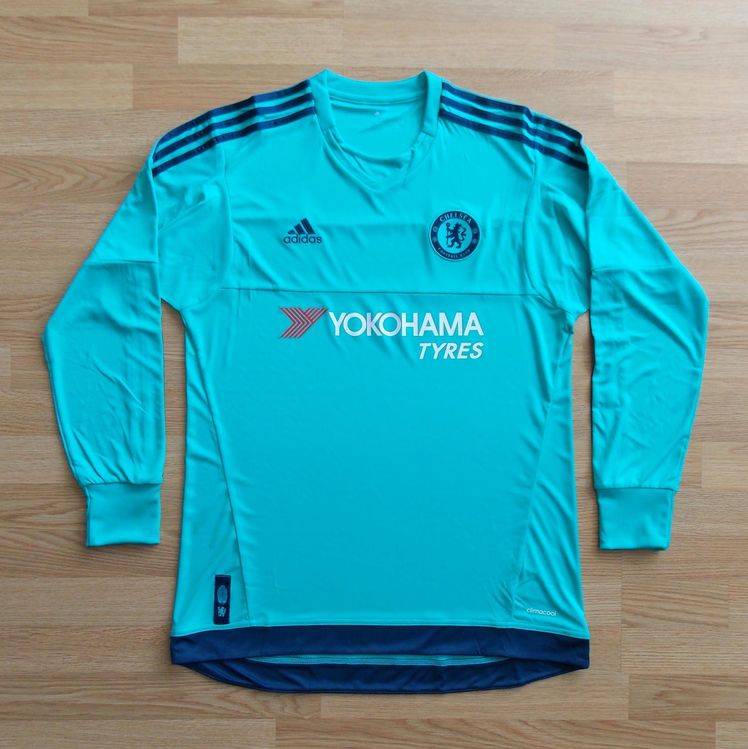 maillot équipe de chelsea fc gardien 2015-2016 rétro