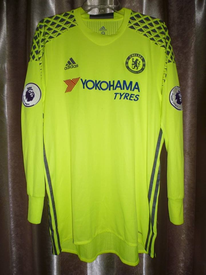 maillot équipe de chelsea fc gardien 2016-2017 rétro