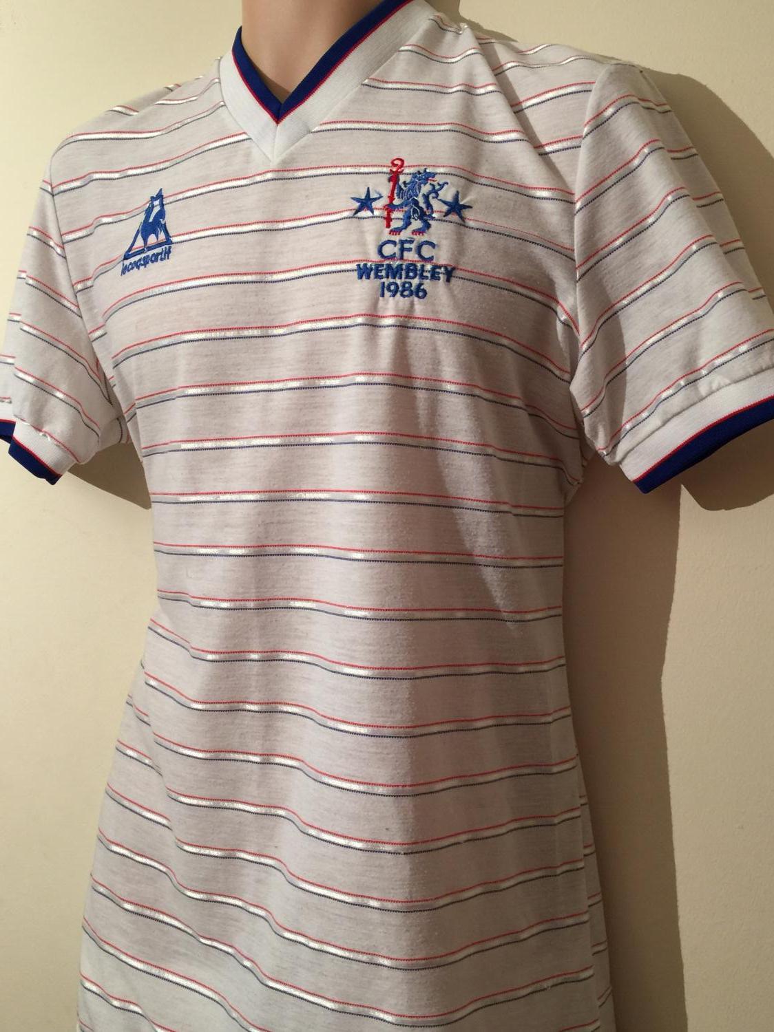 maillot équipe de chelsea fc third 1984-1986 rétro