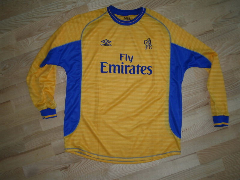 maillot équipe de chelsea fc third 2001-2002 rétro