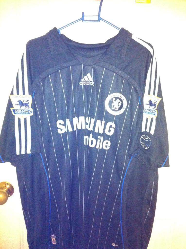 maillot équipe de chelsea fc third 2006-2007 rétro