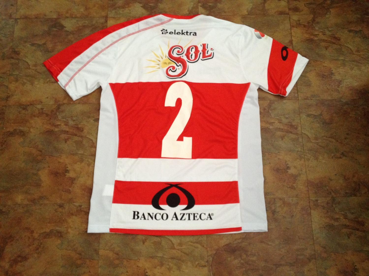 maillot équipe de chiapas fc exterieur 2012-2013 rétro