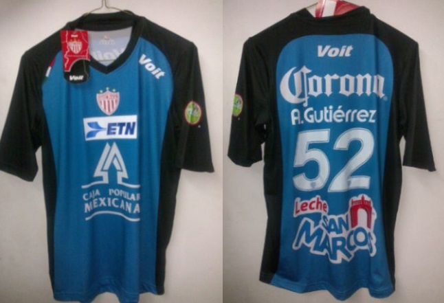 maillot équipe de club necaxa gardien 2009-2010 pas cher