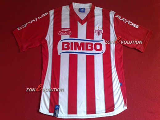 maillot équipe de club necaxa particulier 2003 pas cher