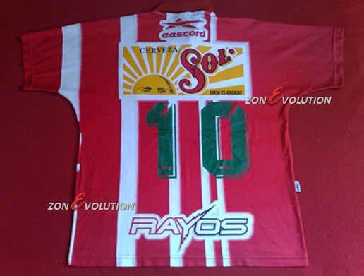 maillot équipe de club necaxa third 2000 pas cher