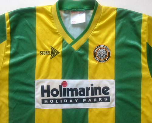 maillot équipe de colchester united exterieur 1990-1991 pas cher