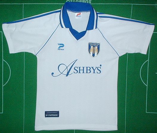 maillot équipe de colchester united exterieur 1997-1999 pas cher