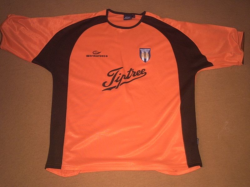 maillot équipe de colchester united exterieur 2003-2004 pas cher