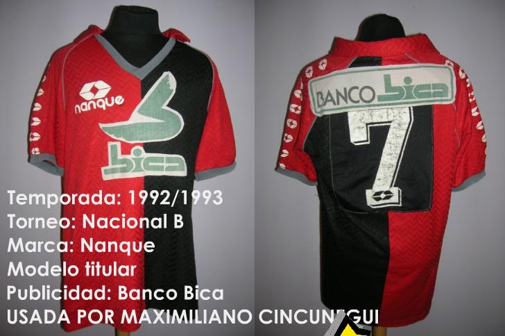 maillot équipe de colón de santa fe domicile 1992-1993 pas cher