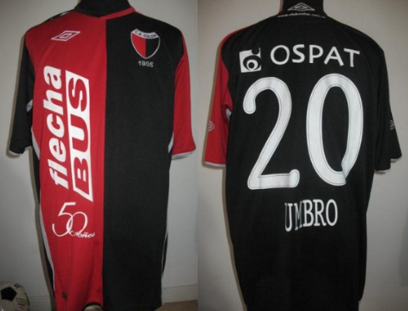 maillot équipe de colón de santa fe domicile 2009-2010 pas cher