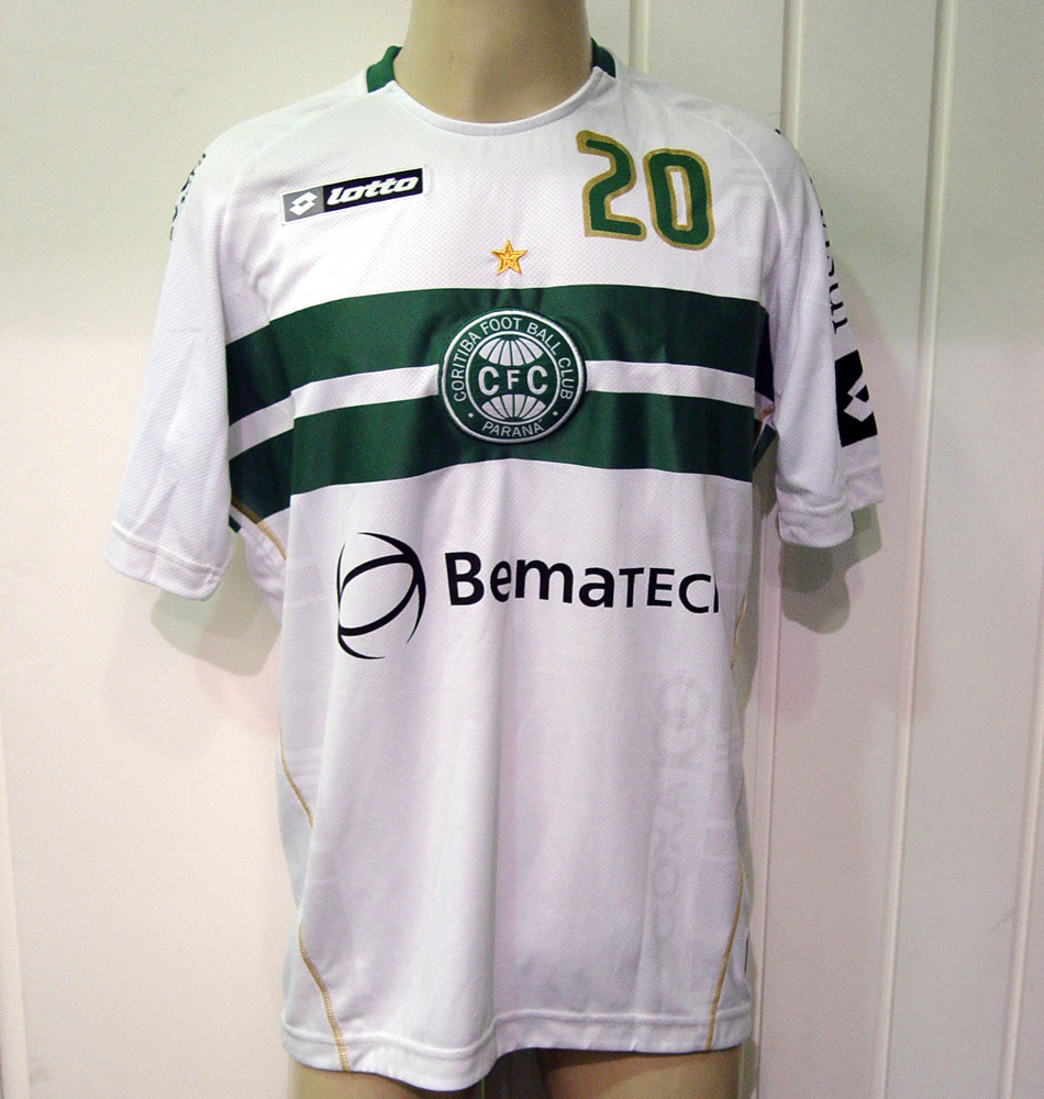 maillot équipe de coritiba fc domicile 2009 rétro