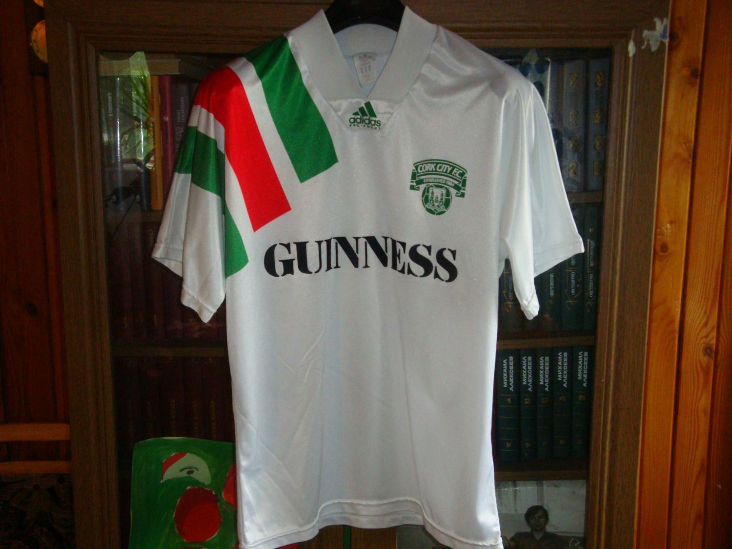 maillot équipe de cork city fc domicile 1991-1992 rétro