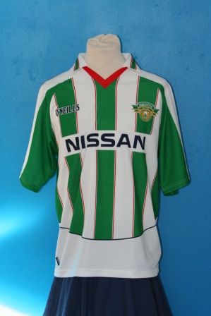 maillot équipe de cork city fc domicile 2006-2007 rétro