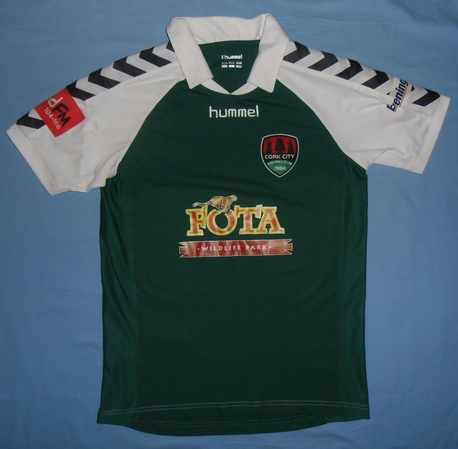 maillot équipe de cork city fc domicile 2011-2012 rétro