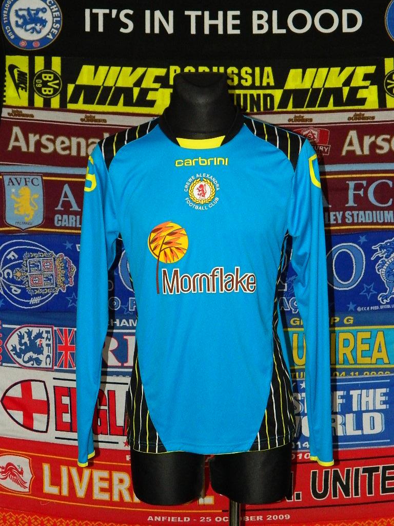 maillot équipe de crewe alexandra fc gardien 2015-2016 rétro