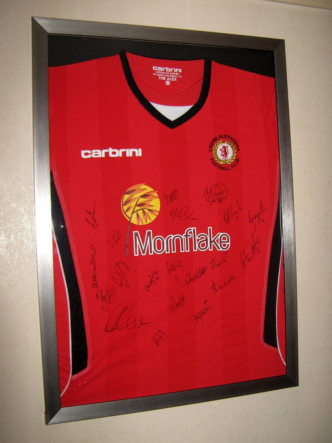 maillot équipe de crewe alexandra fc particulier 2011-2012 rétro