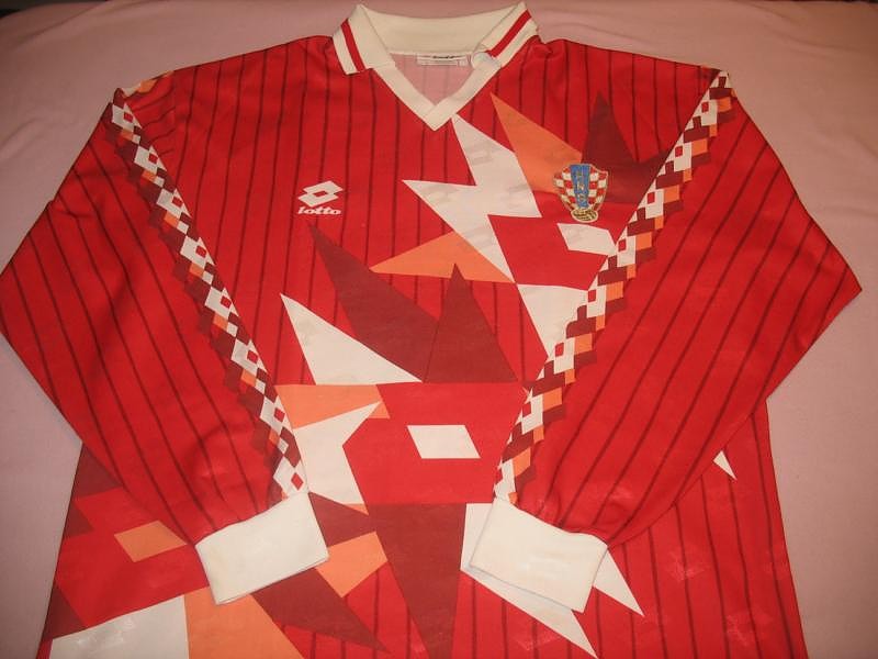 maillot équipe de croatie domicile 1992 pas cher