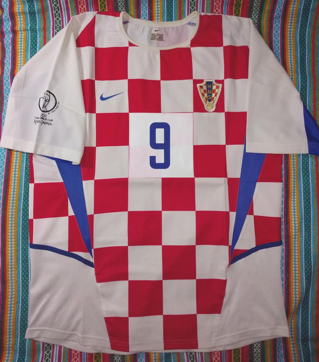 maillot équipe de croatie domicile 2002-2004 pas cher