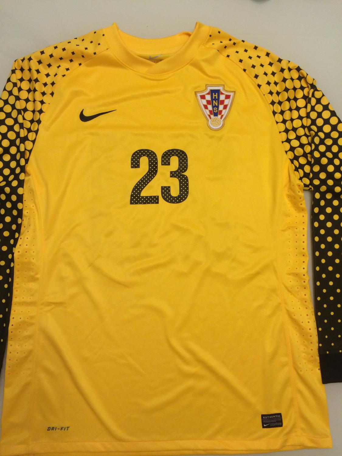 maillot équipe de croatie gardien 2010-2011 pas cher