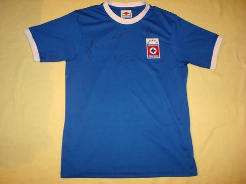 maillot équipe de cruz azul réplique 1977 pas cher