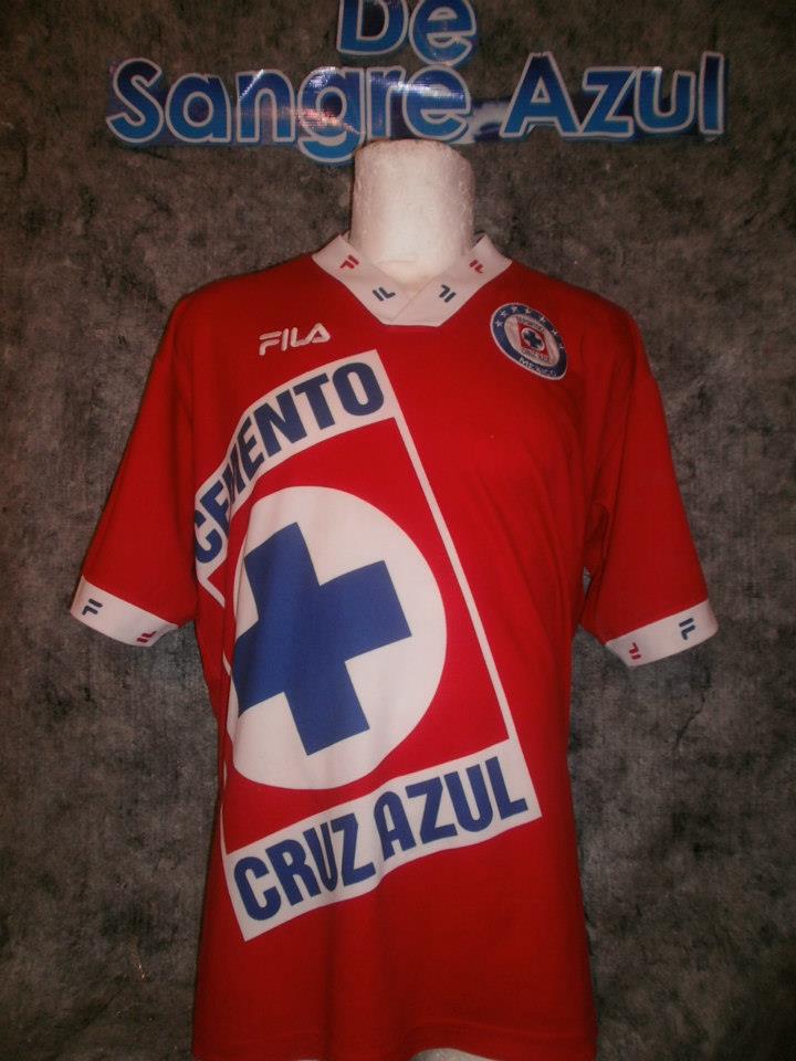 maillot équipe de cruz azul third 1997 pas cher