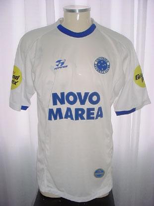 maillot équipe de cruzeiro ec exterieur 2001 rétro