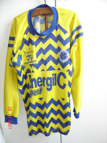 maillot équipe de cruzeiro ec gardien 1999-2000 rétro