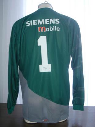 maillot équipe de cruzeiro ec gardien 2004 rétro