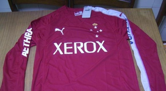 maillot équipe de cruzeiro ec gardien 2006 rétro