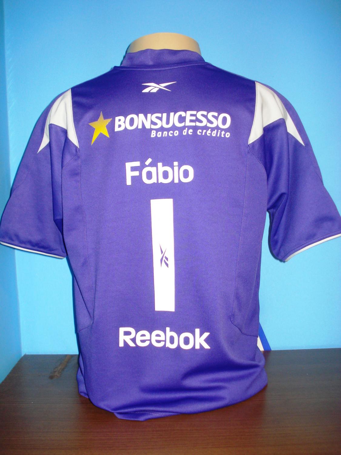 maillot équipe de cruzeiro ec gardien 2009 rétro