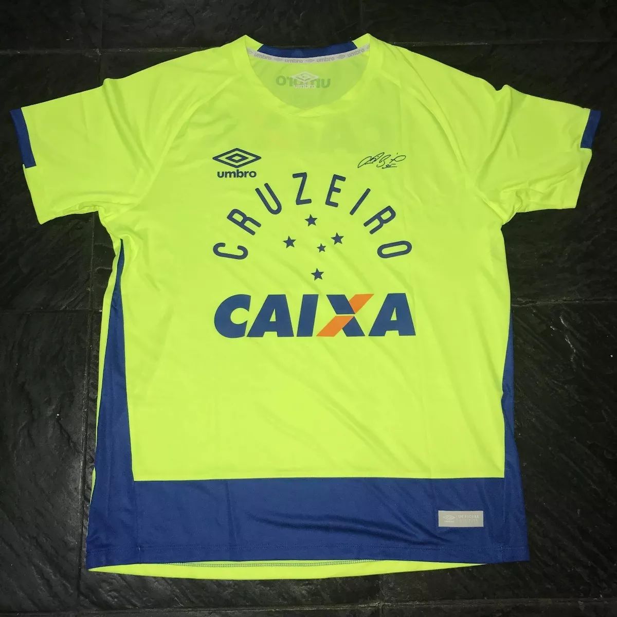 maillot équipe de cruzeiro ec gardien 2016 rétro