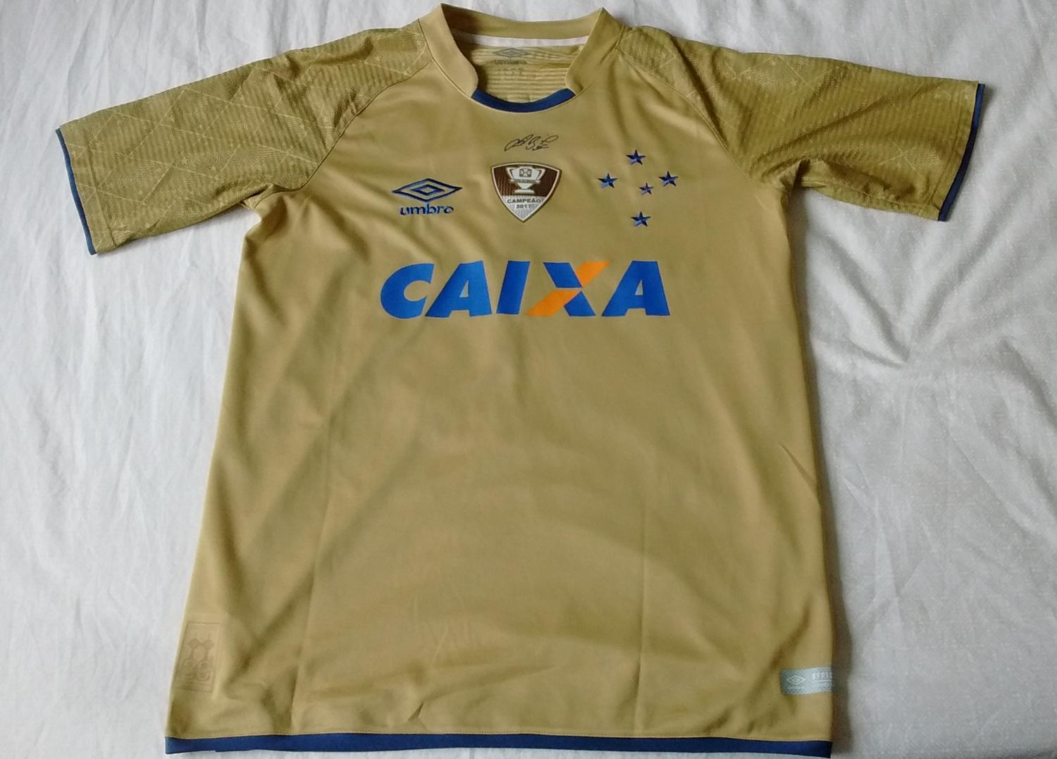 maillot équipe de cruzeiro ec gardien 2017 rétro