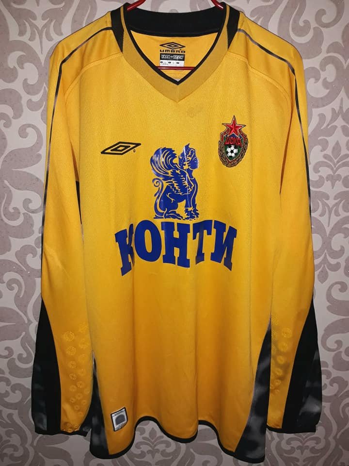 maillot équipe de cska moscou gardien 2004 pas cher