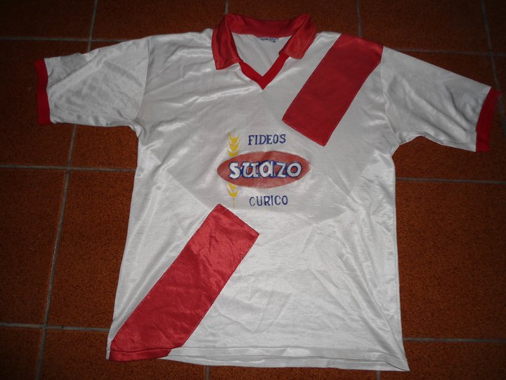 maillot équipe de curicó unido domicile 1986 rétro