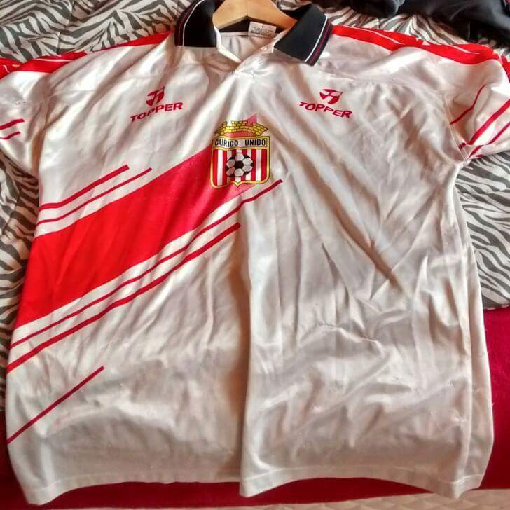 maillot équipe de curicó unido domicile 1995-1998 rétro