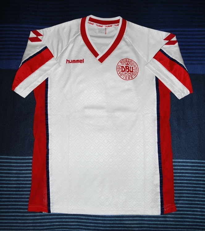 maillot équipe de danemark exterieur 1990-1992 pas cher