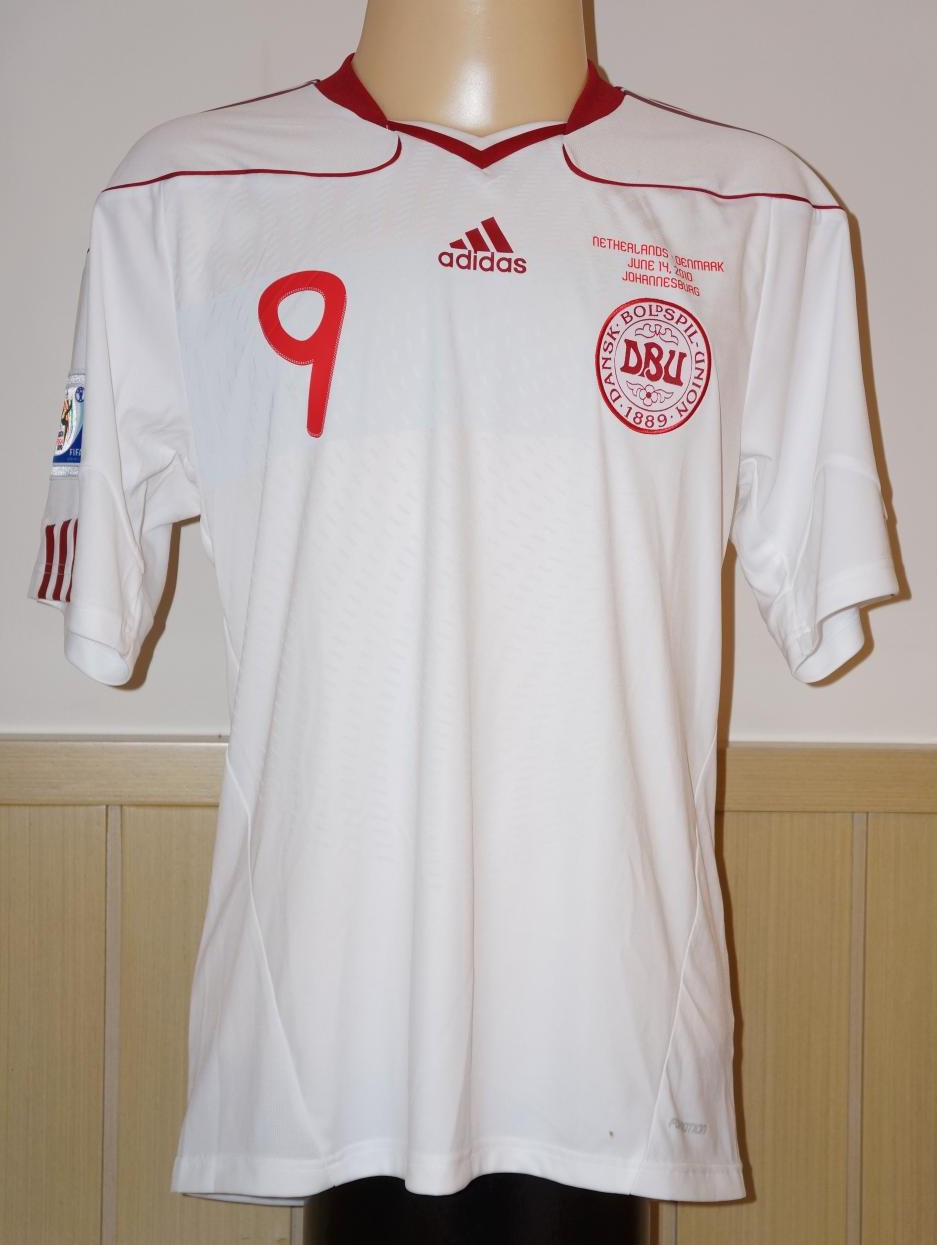 maillot équipe de danemark exterieur 2010-2011 pas cher