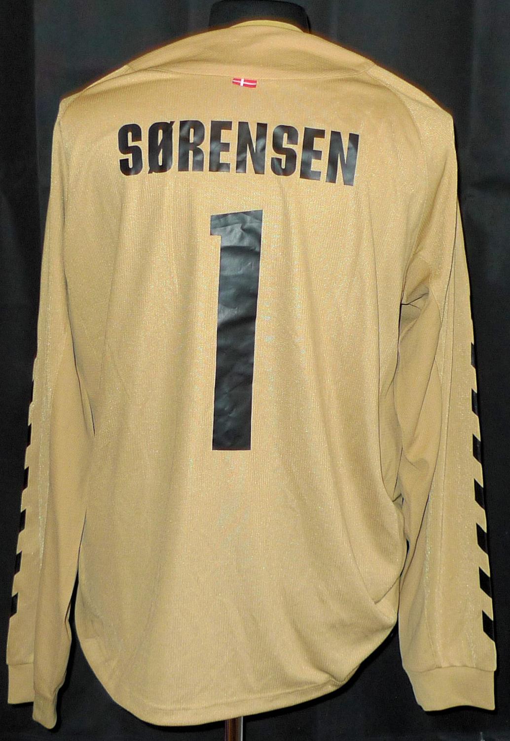 maillot équipe de danemark gardien 2003-2004 pas cher