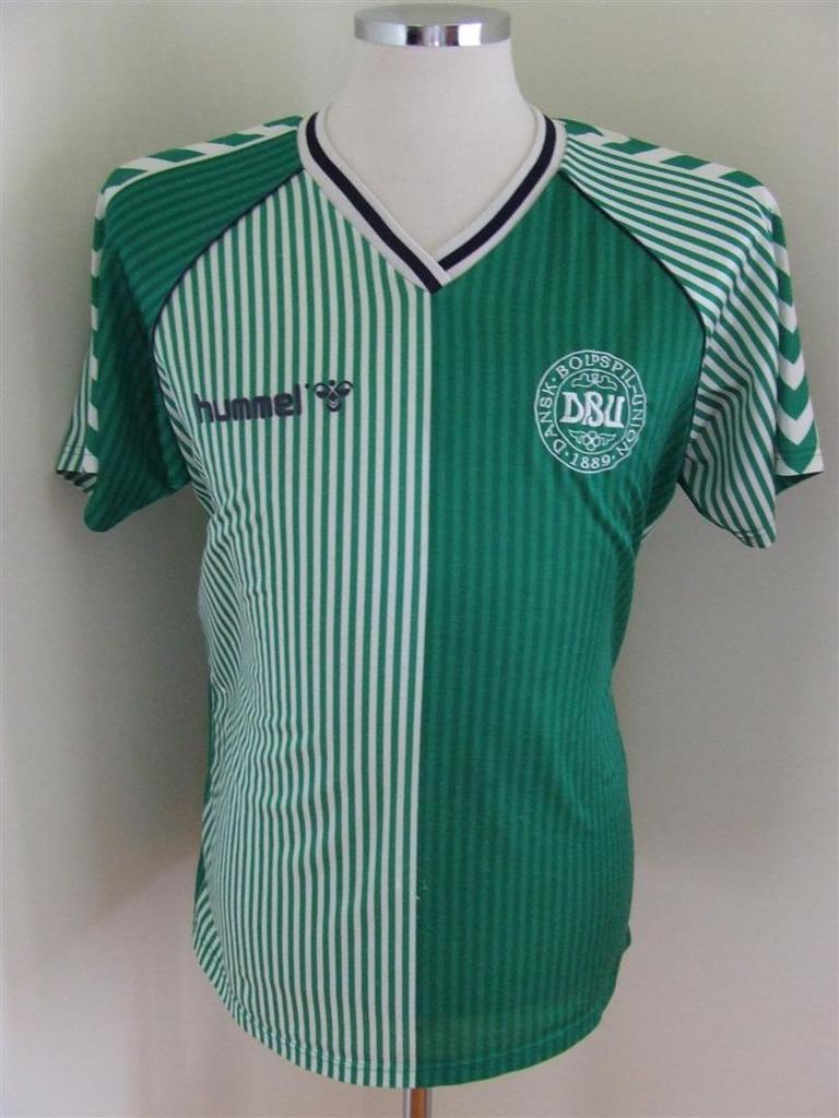 maillot équipe de danemark third 1986 pas cher