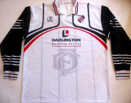 maillot équipe de darlington fc domicile 1998-1999 rétro