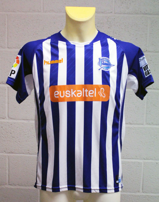 maillot équipe de deportivo alavés domicile 2013-2014 pas cher