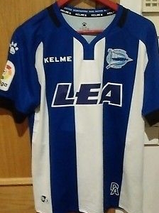 maillot équipe de deportivo alavés domicile 2017-2018 rétro