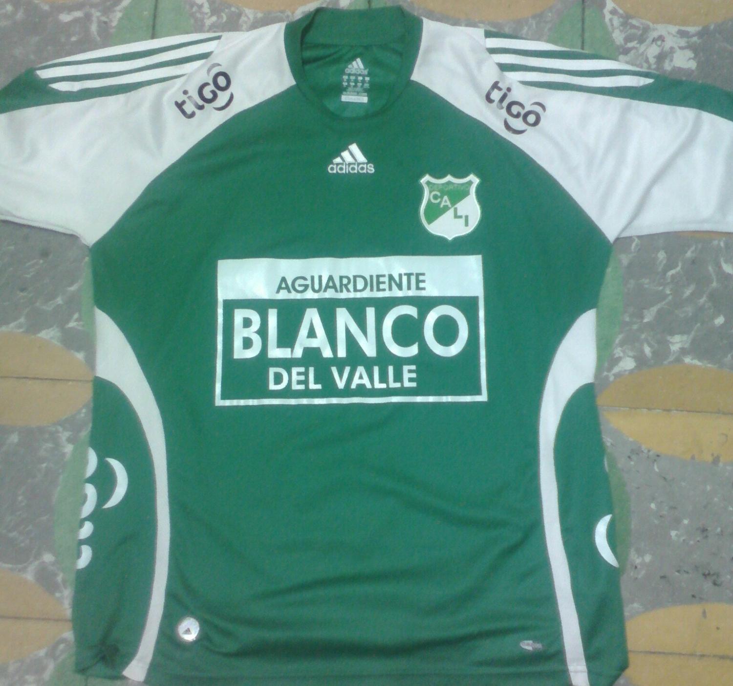 maillot équipe de deportivo cali domicile 2008 pas cher