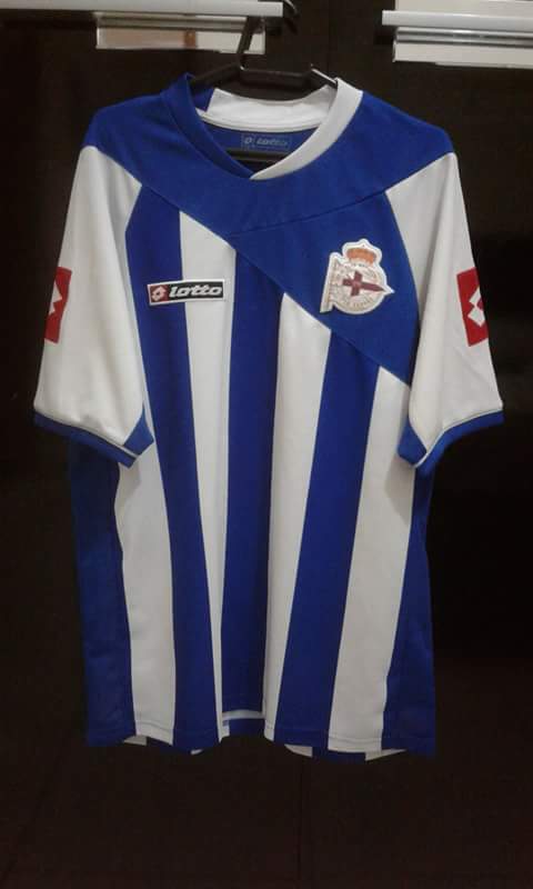 maillot équipe de deportivo la corogne domicile 2011-2012 rétro