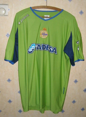 maillot équipe de deportivo la corogne exterieur 2005-2006 rétro