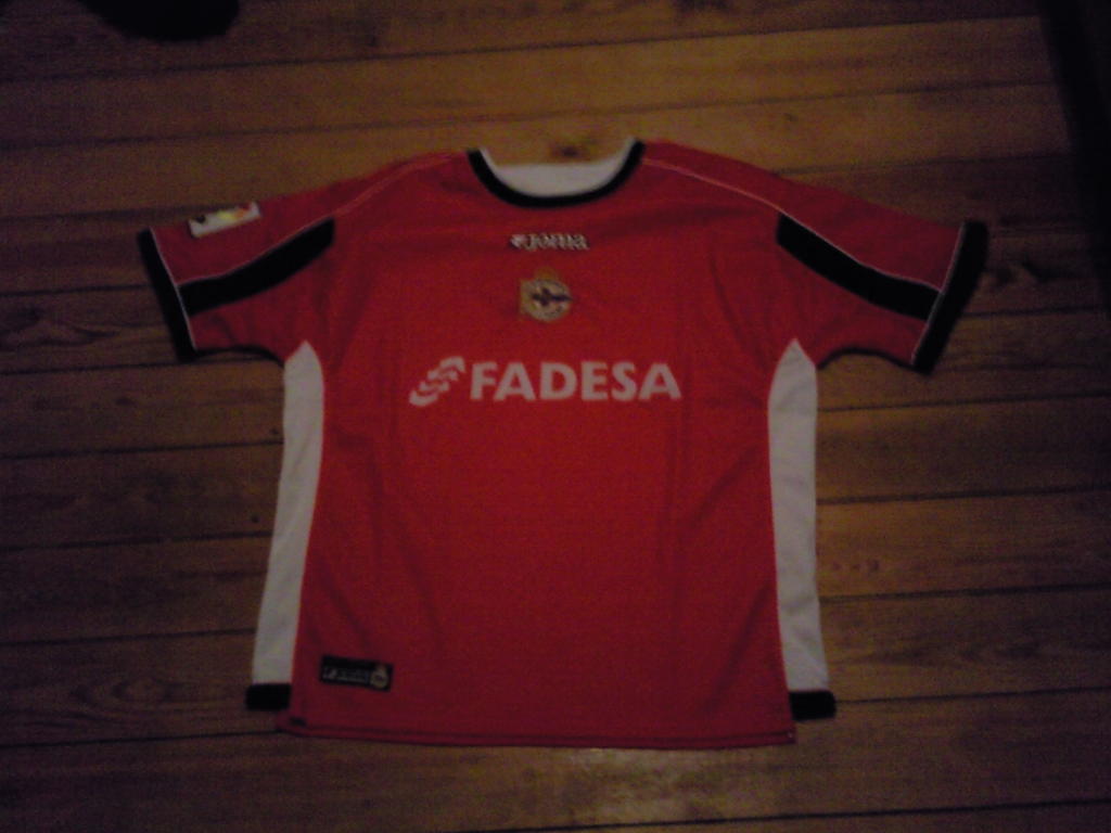 maillot équipe de deportivo la corogne third 2002-2003 rétro