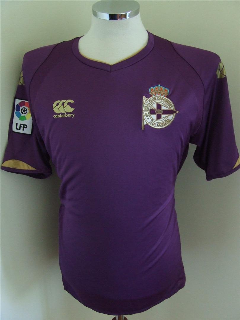 maillot équipe de deportivo la corogne third 2009-2010 rétro